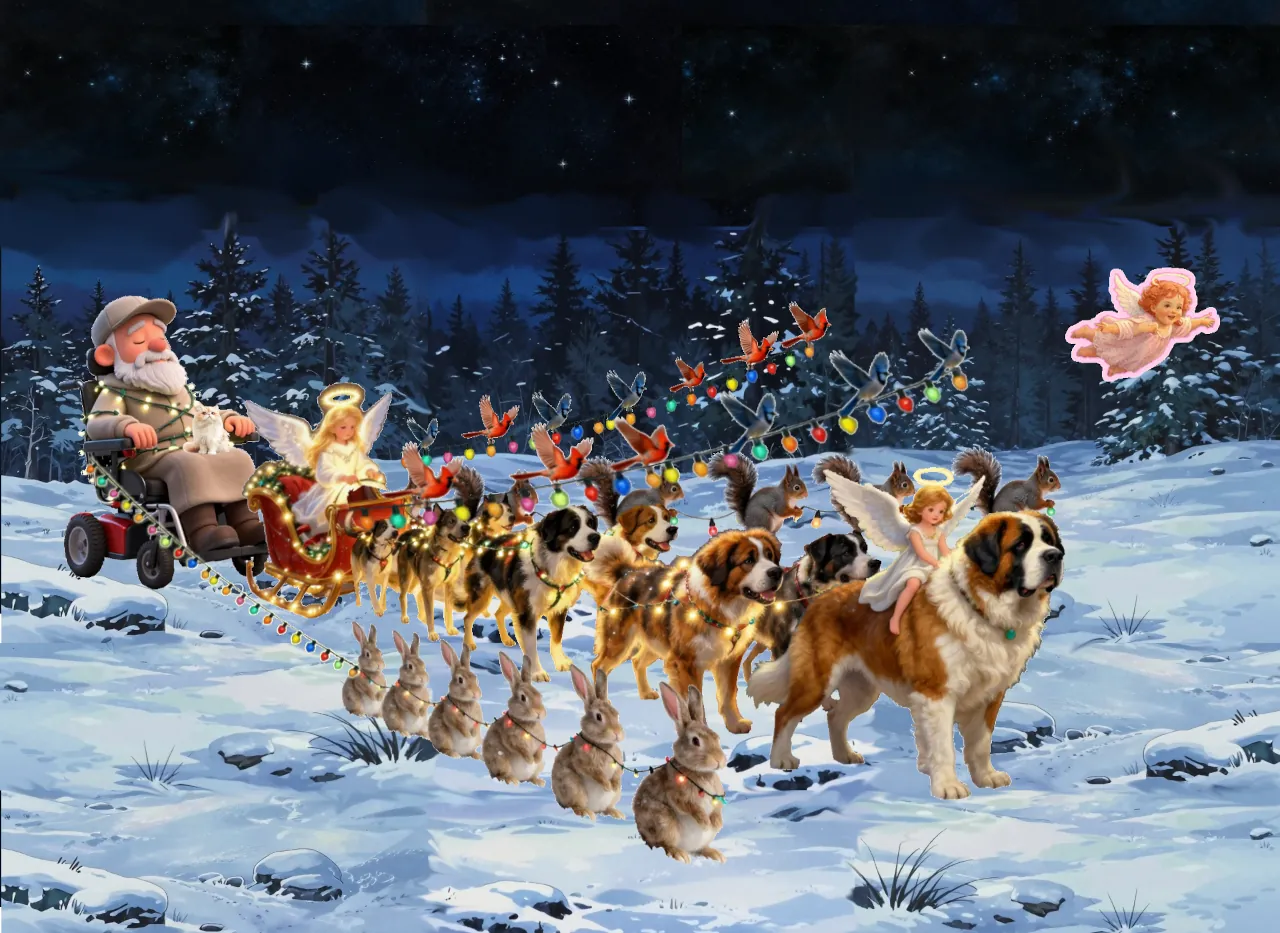 Pawpaw's Sleigh Ride