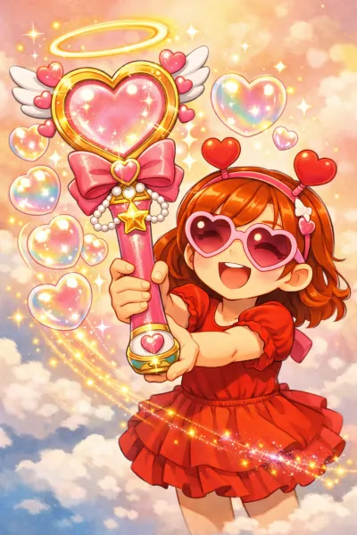 Rosie and Her Bubble Wand of Wuv