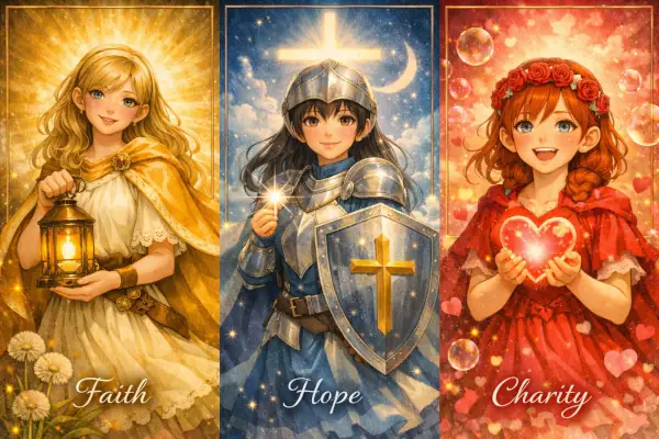 Ladies Grace, Luna, and Rose