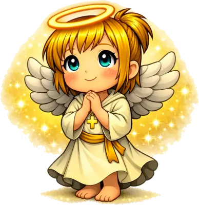 [Bless It Good Angel winking]